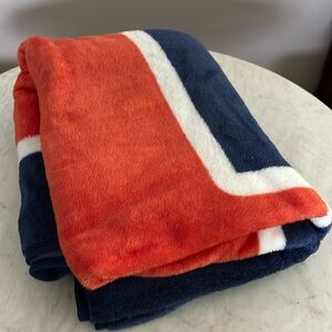 University of Illinois fleece blanket